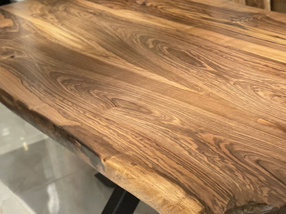 Live Edge Walnut Dining Table