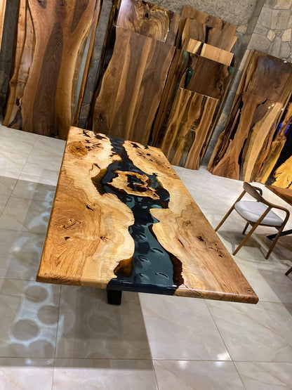 Custom Epoxy Dining Table