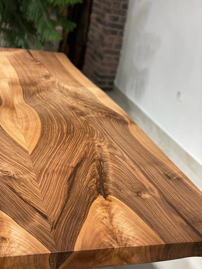 Custom Live Edge Walnut Dining Table