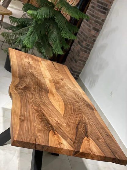 Custom Live Edge Walnut Dining Table