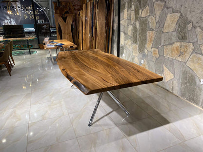 Walnut Solid Wood Table BTC 1094