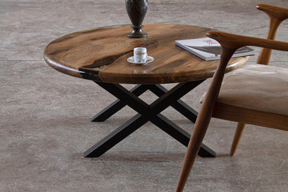 Mid Century Round Coffee Table