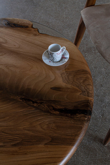 Mid Century Round Coffee Table