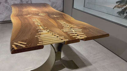 Walnut Table Btc 1148